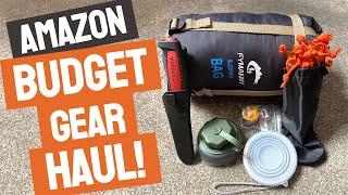 AMAZON HAUL! Budget wild camping and backpacking gear | Sleeping bag | Mora/Opinel knives