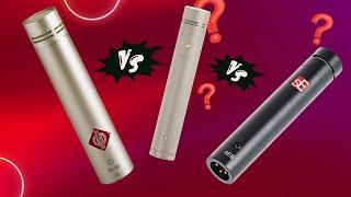 Neumann KM184 vs SE8 vs Rode NT5 / Mic comparison!