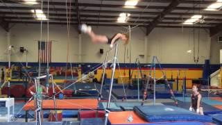 Gienger on the Uneven Bars! (age 11)