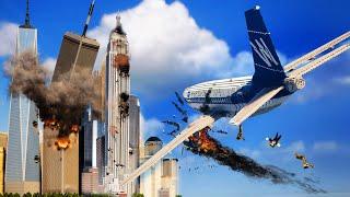 Realistic Plane Crashes w/ Ragdolls  Teardown Movie