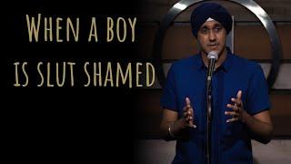 "When A Boy Is Slut Shamed" - Simar Singh ft Samuel | UnErase Poetry