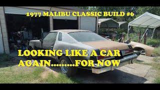 1977 Malibu Classic Build #6. Ignition lock. Stereo. Painting parts. Interior work. Scooter #Hiboy