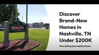 Discover Brand-New Homes in Nashville, TN Under $200K | UMH Properties Inc.