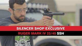 The Best Suppressed Pistol? - Ruger Mark IV SSH - Silencer Shop Host w/ @TexasPlinking  #nfa #22lr