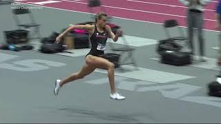 Anna Hall Scream Compilation at NCAA Indoor 2021