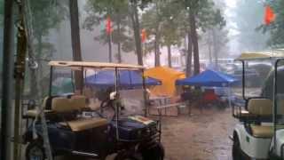 Wakarusa 2013 Saint Bernards Operations HQ #1 during storm  CPJS NM JOE 05/30/2013