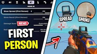 NEW Fortnite First-Person (Spread & Recoil Explained)