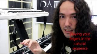 Heavy Metal Keyboard Lesson 1 (How to play like Jens Johansson from Stratovarius)