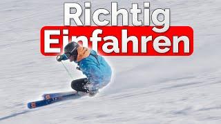 Richtig Einfahren Am 1. Skitag | Ski-Tutorial