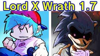 Friday Night Funkin' VS Lord X Wrath 1.7 FULL WEEK + Cutscenes | Sonic PC PORT (FNF Mod/Sonic.EXE)