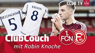 Kroos, Bellingham & Kevin De Bruyne | ClubCouch vor Düsseldorf | 1. FC Nürnberg