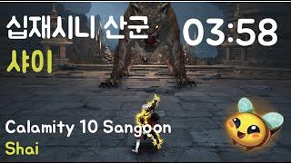 [검은사막/BDO] 십재시니 산군 샤이 03:58 | Calamity 10 Sangoon Shai 03:58