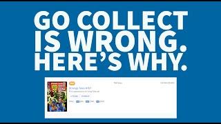 Go Collect's Comic Data Base Is Wrong, Here's Why