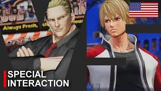 【KOF XV】GEESE vs ROCK HOWARD ► Story Special Interaction English Mod