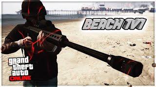 1v1 At Beach Against Tryhard | GTA 5 Online