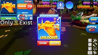 GOLDEN BOMBARDINO CROCODILO SHOWCASE in Morph World