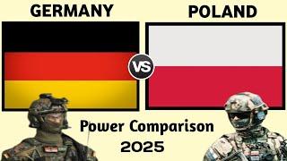 Germany vs Poland Military Power Comparison 2025 | Poland vs Germany military power 2025