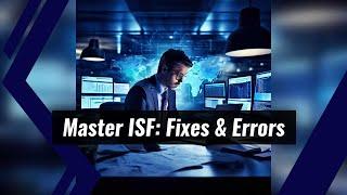 Master ISF Filing: Common Errors and Fix Strategies