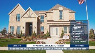 First Texas Homes: Model: Woodcreek: Hillcrest F w/Media (2022)