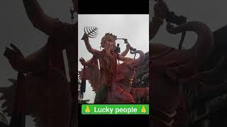 lucky people in world  // beeg ganpati visarjan 2023 // ganesh immersion