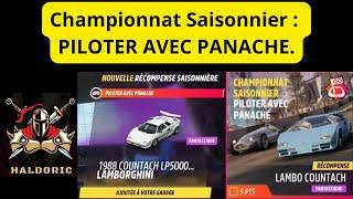 Forza Horizon 5 (FH5) Championnat Saisonnier : PILOTER AVEC PANACHE.