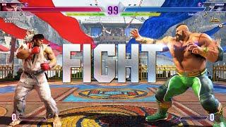 Street Fighter 6  Snake Eyez (#3 Rank Zangief) Vs Harouto (Ryu)  SF6 High Level Matches!