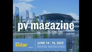 Intersolar 2023 - pv magazine