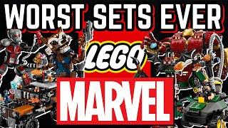 Top 10 WORST LEGO Marvel Sets of ALL TIME (MCU)