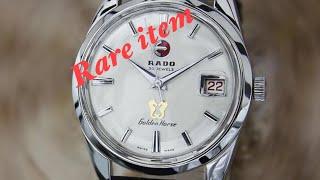 Review watch rare item and vintage of Rado Golden Horse