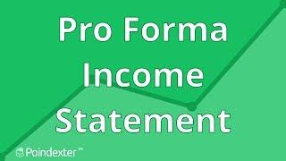 Easy Pro Forma Income Statement Tutorial: New vs. Existing Businesses