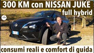 300 km con NISSAN JUKE full hybrid: comoda e consuma poco