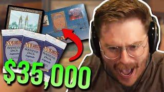 Cracking a $35,000 MTG Legends Booster Box!