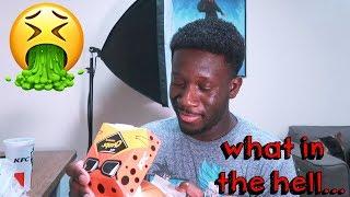 Who Came Up With This MONSTROCITY?!?! KFC Cheetos Chicken Sandwich Review