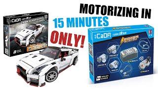 Cada Bricks S054 Power System | Motorizing C61020W R35 Speed Build