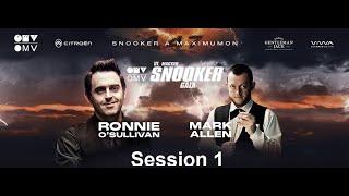 VI. Hungarian Snooker Exhibition (with Ronnie O'Sullivan and Mark Allen) - Session 1