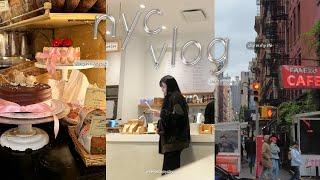 NY Vlog | Day in my life, Soho Eats & Sweet Retreats| Matchaful&Oishii, L'industrie Pizza