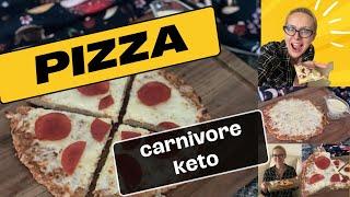 Ekspresowa PIZZA  bez mąki i węglowodanów! Dieta carnivore, keto, niskowęglowodanowa 