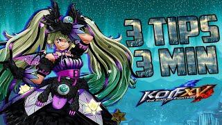 KOF XV: Sylvie - 3 Important Points To Use In Matches  !