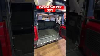 Mahindra Thar Roxx Boot Space Check #thesuv #tharroxx #carblogindia