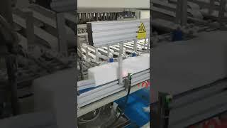 Full auto facial tissue transfer soft bag tissue making machine interfold automatic folding machine