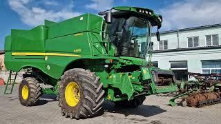 John Deere S 670i Hill Master, огляд на базі/ Як працює система Hill Master