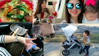 VLOG-LV BOSPHORE-WIMB, New Stroller for 3! Oxtail soup and OOTDs!