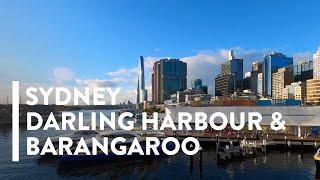 [4K] WALKING: SYDNEY, AUSTRALIA - Darling Harbour & Barangaroo