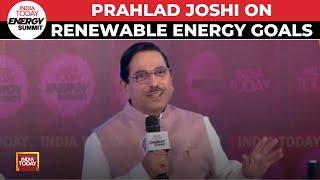 India Today Energy Summit: Prahlad Joshi Discusses Renewable Energy Goals Amidst Global Challenges