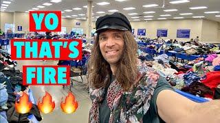 Finding Clothes That Go Hard At The Bins - Thrift Haul