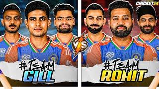 ROHIT SHARMA XI  SHUBMAN GILL XI: Who Will WinCricket 24