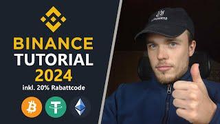 Binance Tutorial 2024  Registrieren | Geld einzahlen | Krypto kaufen — Anfänger Anleitung Deutsch