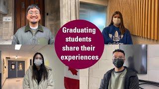 Graduating students from McMaster University share their experiences | Student Success, Student Life