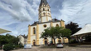 06.07.24: Ahrweiler, am Fluss entlang, mit Altstadt, Update Ahr Flutkatastrophe