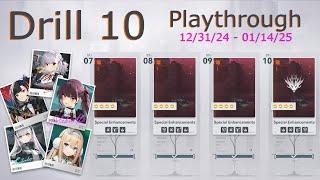 「GFL2: Exilium」- Drill 10 (X) Playthrough (Bellator) [Dec. 31st - Jan. 14th, 2025]